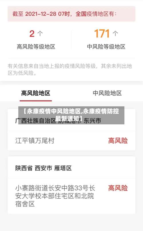【永康疫情中风险地区,永康疫情防控最新通知】-第2张图片