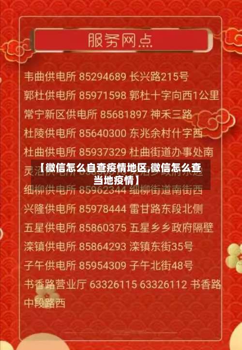 【微信怎么自查疫情地区,微信怎么查当地疫情】-第2张图片
